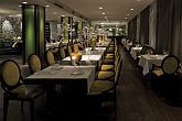 Elegant restaurant of Andrassy Hotel near Oktogon